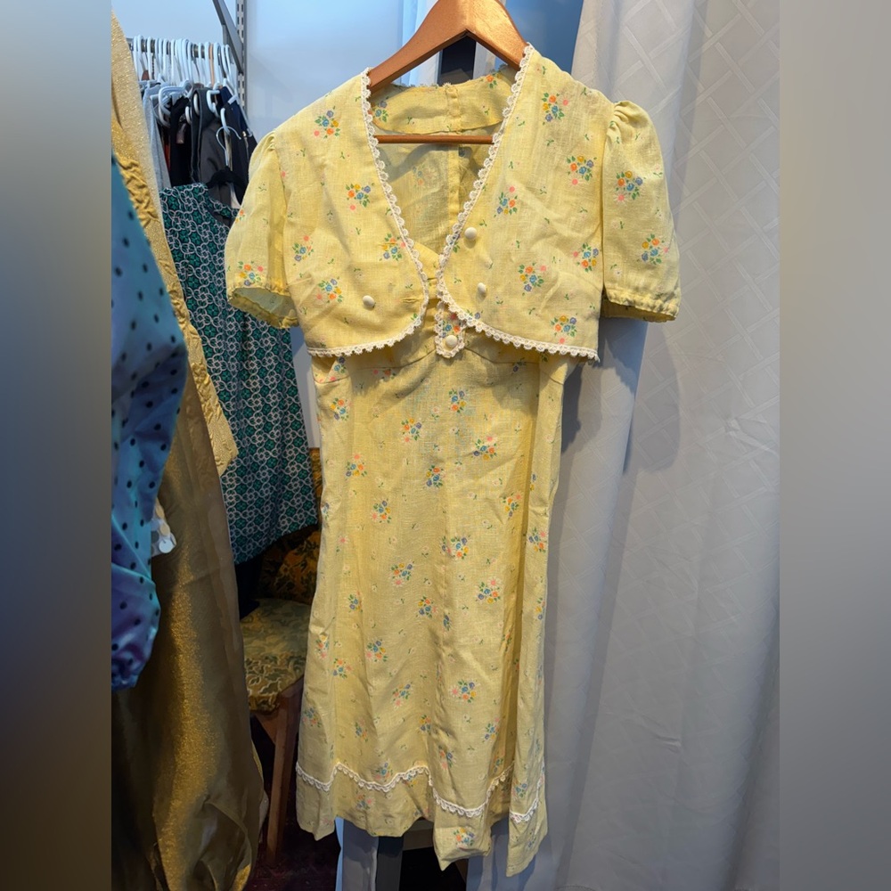 Handmade vintage summer floral dress